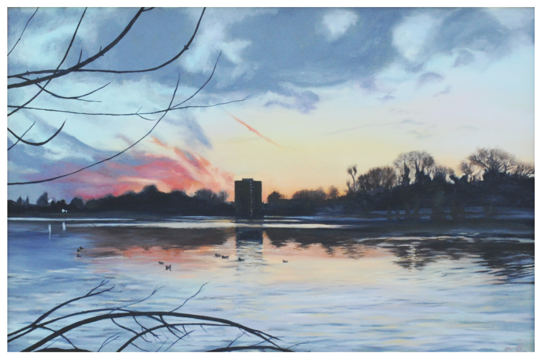 Fine Art Druck | Havel am Abend