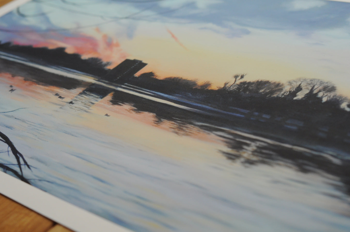 Fine Art Druck | Havel am Abend