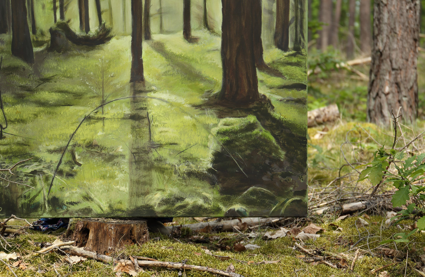 Fine Art Druck | Waldspaziergang